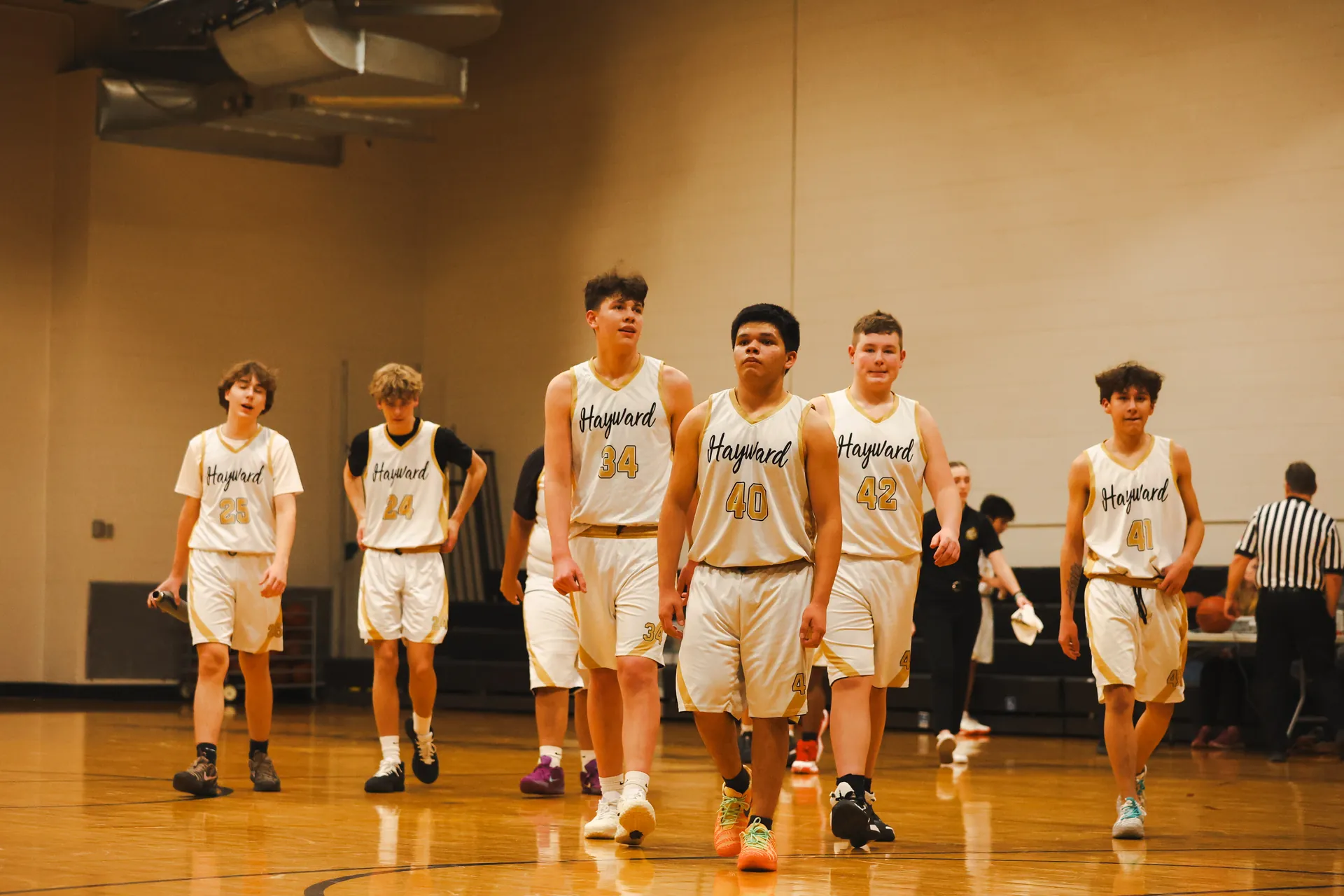 Youth Basketball Action